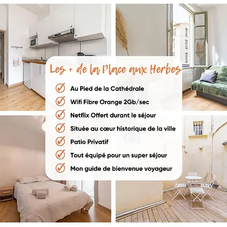 Un Pied A Terre Avec Terrasse A La Cathedrale - Nuit A *