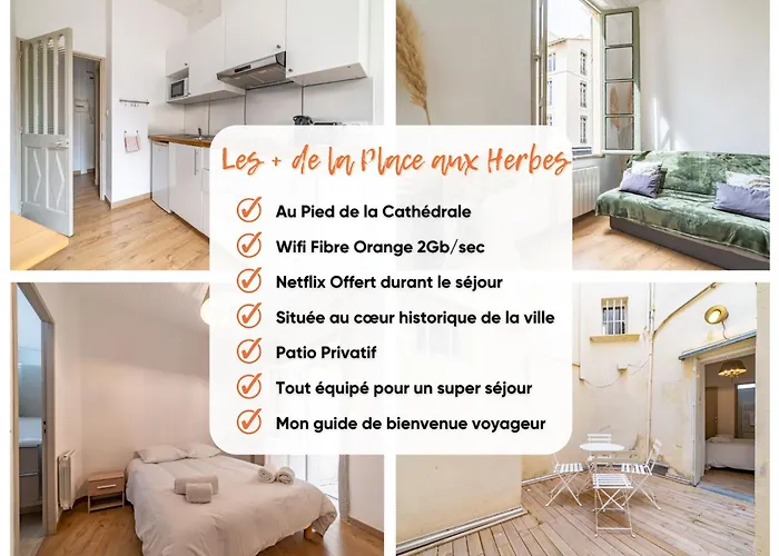 Un Pied A Terre Avec Terrasse A La Cathedrale - Nuit A *